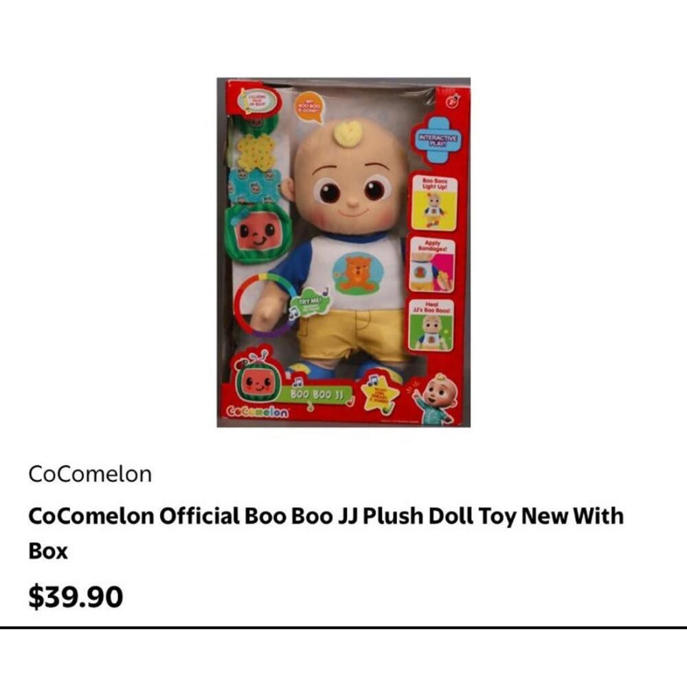 Cocomelon Boo Boo JJ